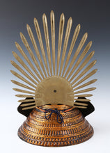 Japanese Massive Samurai Helmet -Hideyoshi's Kabuto- with a mask Rare Color Tsushima