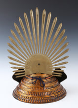 Authentic Japanese Massive Samurai Display Helmet -Hideyoshi's Kabuto- with a mask Rare Color Tsushima