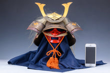 Showa Japanese Samurai Middle Size Helmet  -Takeda Shingen Kabuto- Rare!