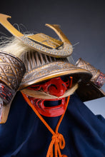 Showa Japanese Samurai Middle Size Helmet  -Takeda Shingen Kabuto- Rare!