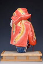Vintage Japanese Noh Hakata Clay Ceramic Doll -Hagoromo-