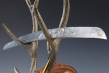 Beautiful Samurai Helmet -Shikanosuke Buddhism Kabuto with a Replica Blade-
