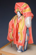 Vintage Japanese Noh Hakata Clay Ceramic Doll -Hagoromo-