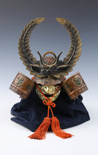 Vintage Japanese Samurai Kabuto Helmet  Tokugawa Ieyasu Style Display Armor