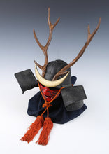 Super Rare Samurai Black Power Bronze Helmet -SHIKANOSUKE- High Grade Tsushima