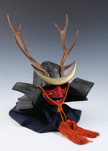Super Rare Samurai Black Power Bronze Helmet -SHIKANOSUKE- High Grade Tsushima