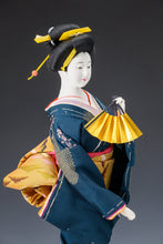 Japanese Beautiful Vintage Geisha Doll -Classic Fan Style- 扇 Rare 58cm size