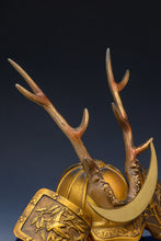 Japanese Old Vintage Samurai Helmet Middle Size  -Shikanosuke Kabuto with a Mask- Tsushima