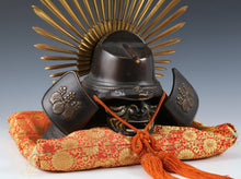 Japanese Old Vintage Samurai Helmet -Hideyoshi's Kabuto- with a mask