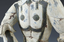 Antique Cast and Clay Buddhism Sculpture -World Heritage Basarah Warrior- Showa HTF Product