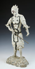 Antique Cast and Clay Buddhism Sculpture -World Heritage Basarah Warrior- Showa HTF Product