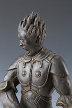 Antique Buddhism Bronze Sculpture -World Heritage Basarah Warrior- Showa HTF Product Super Rare Tushima