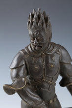 Antique Buddhism Bronze Sculpture -World Heritage Basarah Warrior- Showa HTF Product Super Rare Tushima