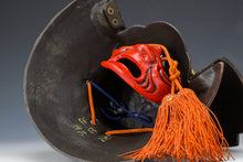 Old Vintage Japanese Samurai Helmet -Kusunoki Masashige Kabuto- middle size