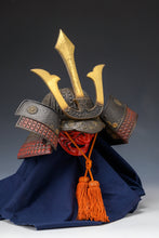 Old Vintage Japanese Samurai Helmet -Kusunoki Masashige Kabuto- middle size