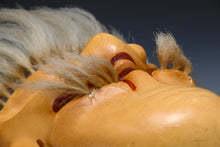 Old Vintage Paper Clay Kagura Noh Mask -a patron saint of study- Tsushima