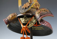 Old Beautiful Vintage Japanese Samurai Helmet -Yoshitsune Kabuto- Signed / Tsushima