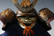 Old Beautiful Vintage Japanese Samurai Helmet -Yoshitsune Kabuto- Signed / Tsushima