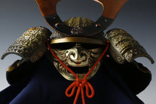 Samurai Helmet -Minamoto Zuisho Kabuto with a Mask- Tsushima Signed
