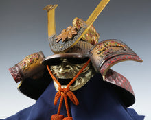 Old Beautiful Vintage Japanese Samurai Helmet -Yoshitsune Kabuto- Signed / Tsushima