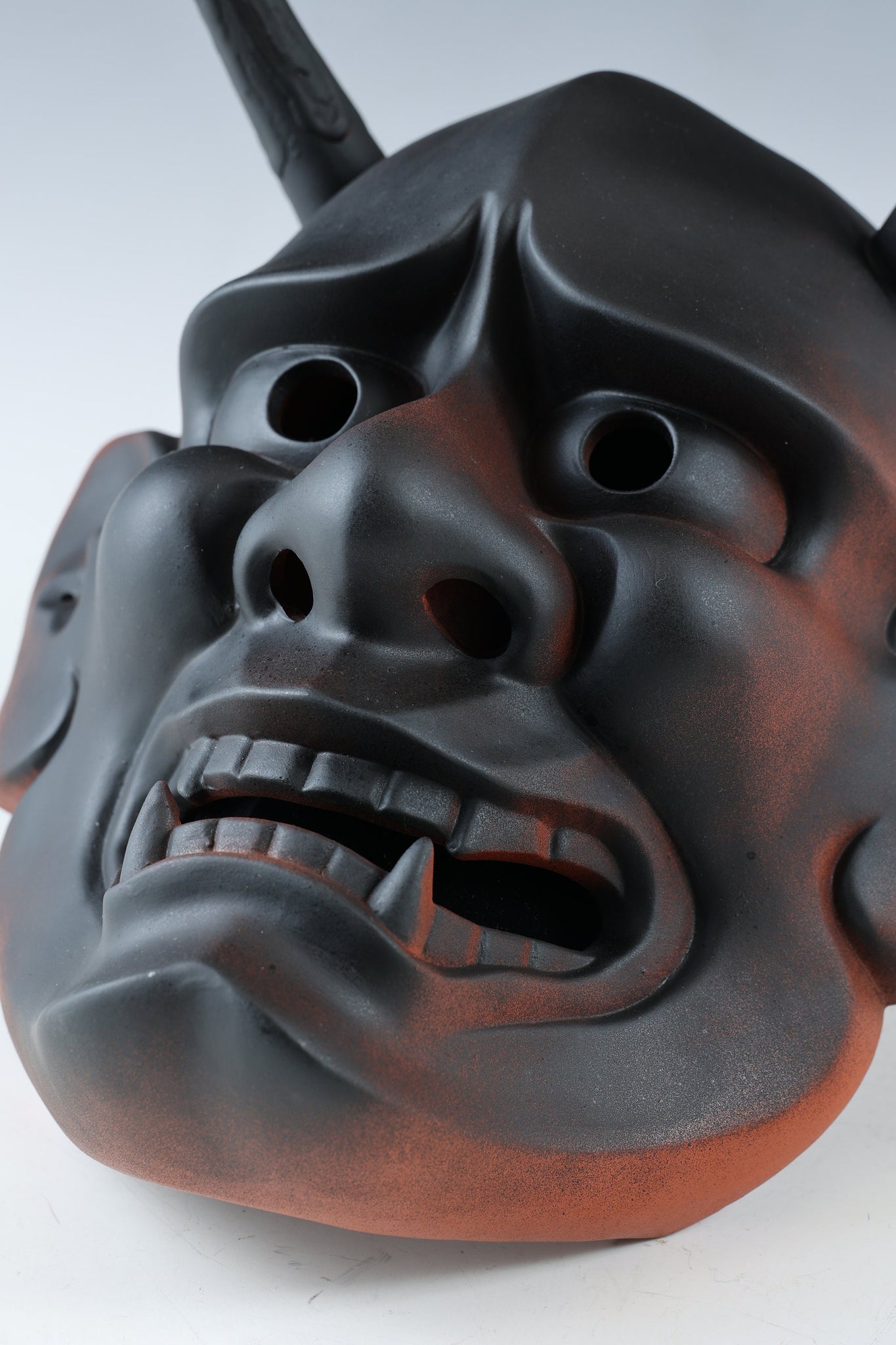 Japanese Ceramic Noh Mask Hannya -Jealousy woman- 般若 Demon