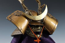 Japanese Beautiful Vintage Samurai Helmet Middle Size  -Shikanosuke Kabuto with a Mask- Tsushima