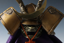 Japanese Beautiful Vintage Samurai Helmet Middle Size  -Shikanosuke Kabuto with a Mask- Tsushima