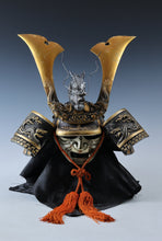 Japanese Vintage Samurai Kabuto Helmet -dragon purple helmet with a mask- Genji Tsushima -Shogun-