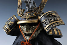 Japanese Vintage Samurai Kabuto Helmet -dragon purple helmet with a mask- Genji Tsushima -Shogun-