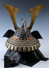 Japanese Vintage Samurai Kabuto Helmet -dragon purple helmet with a mask- Genji Tsushima -Shogun-