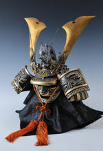 Japanese Vintage Samurai Kabuto Helmet -dragon purple helmet with a mask- Genji Tsushima -Shogun-