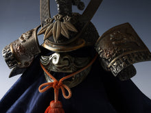 Vintage Japanese Samurai Kabuto Helmet -Leo Deco Guard- Middle Size Tsushima