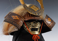 Vintage Japanese Samurai Kabuto Helmet  Takeda Shingen Style, Showa Display Armor