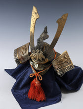 Vintage Japanese Samurai Kabuto Helmet -Leo Deco Guard- Middle Size Tsushima