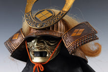 Vintage Japanese Samurai Kabuto Helmet  Takeda Shingen Style, Showa Display Armor