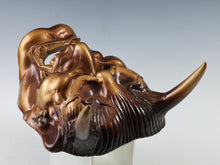 Japanese Ceramic Noh Mask Hannya -Jealousy woman- 般若 very heavy