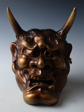 Japanese Ceramic Noh Mask Hannya -Jealousy woman- 般若 very heavy
