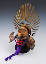 Japanese Old Vintage Samurai Helmet -Hideyoshi's Kabuto- with a mask