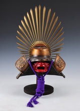 Japanese Old Vintage Samurai Helmet -Hideyoshi's Kabuto- with a mask