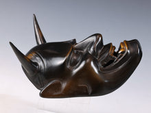 Beautiful Iron Noh Mask Hannya 般若 -Jealousy Woman-