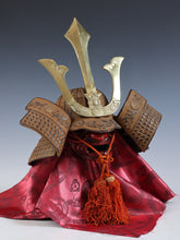 Old Vintage Japanese Samurai Helmet -Kusunoki Masashige Kabuto- middle size