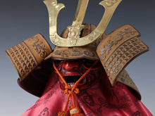 Old Vintage Japanese Samurai Helmet -Kusunoki Masashige Kabuto- middle size