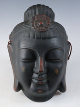 Nice Vintage Big Size Ceramic Buddhism Mask -Holy Buddha- Showa Period