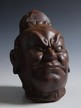 Vintage Showa Japanese Iron Nio Mask  Buddhism Plaque