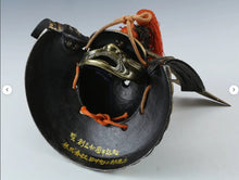Japanese Old Vintage Samurai Kabuto Helmet -dragon red helmet with a mask- Tsushima