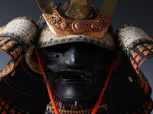Japanese Old Vintage Samurai Wearable Kabuto Helmet with a Mask -Marutake Kohnin Product-