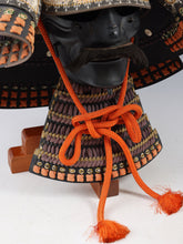 Japanese Old Vintage Samurai Wearable Kabuto Helmet with a Mask -Marutake Kohnin Product-
