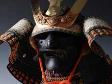 Japanese Old Vintage Samurai Wearable Kabuto Helmet with a Mask -Marutake Kohnin Product-
