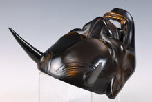 Beautiful Iron Noh Mask Hannya 般若 -Jealousy Woman-