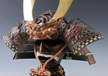 Nice Vintage Japanese Samurai Helmet Kabuto -Hard to find product- Genji Style